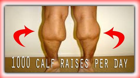 1000 calf raises a day